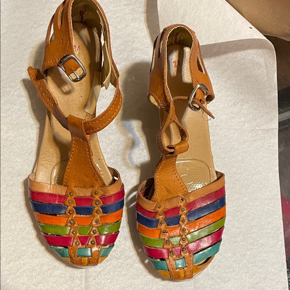 Colorful Strappy Sandals